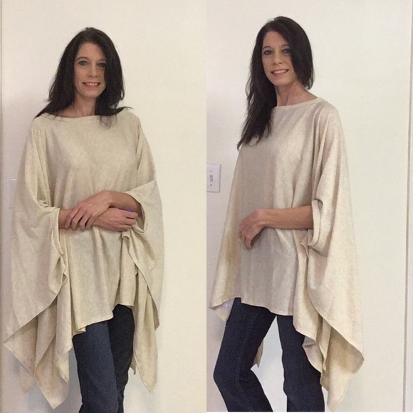 Large Only Poncho Style Top - Picture 3 of 4
